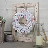 12.5" Nautical Driftwood & Seashell Summer Wreath