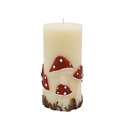 3" x 6" Mushroom Pillar Candle by Ashland®