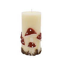 3" x 6" Mushroom Pillar Candle by Ashland®