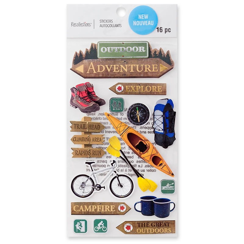 Outdoor Adventure Stickers by Recollection™