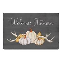Welcome Autumn Pumpkins Floor Mat