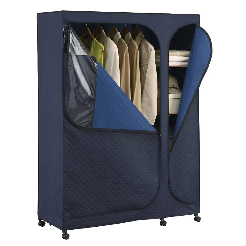 Organize It All Portable Storage Armoire Closet