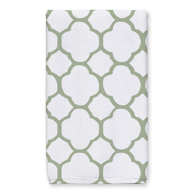 Tea Pot Lattice Tea Towel - Set of 2