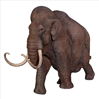 Design Toscano 19" Tall Woolly Mammoth Elephant of the Ice Age Scaled Statue