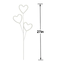 27" White Heart Stem by Ashland®