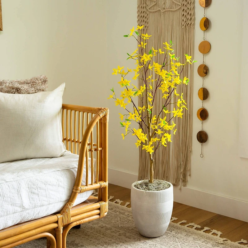 4ft. Artificial Forsythia Tree