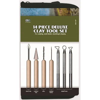 Art Advantage® 14 Piece Deluxe Clay Tool Set