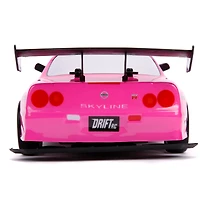 Hello Kitty® 1:10 Nissan GT-R R34 Drift RC