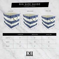 DII® Large Geo Diamond Rectangle Paper Bin