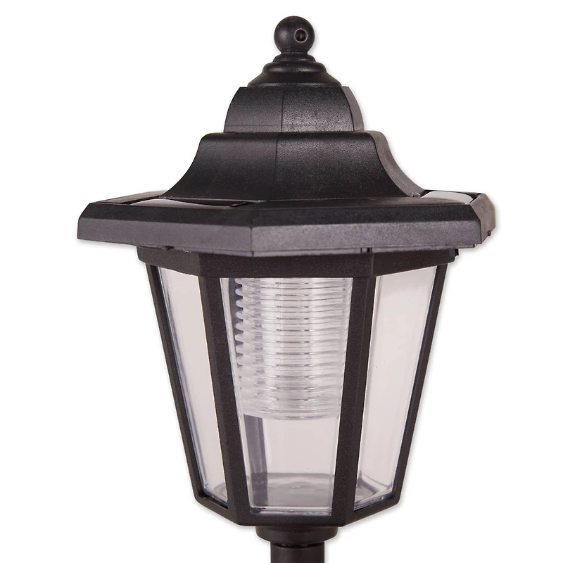 Couple with Solar Street Light Statue 8" x 6" x 12.75