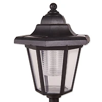 Couple with Solar Street Light Statue 8" x 6" x 12.75