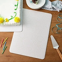 Silver Paisley Cake Boards by Celebrate It®