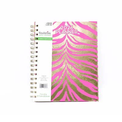 7" x 9" Pink Jungle 2026 Planner by Recollections™
