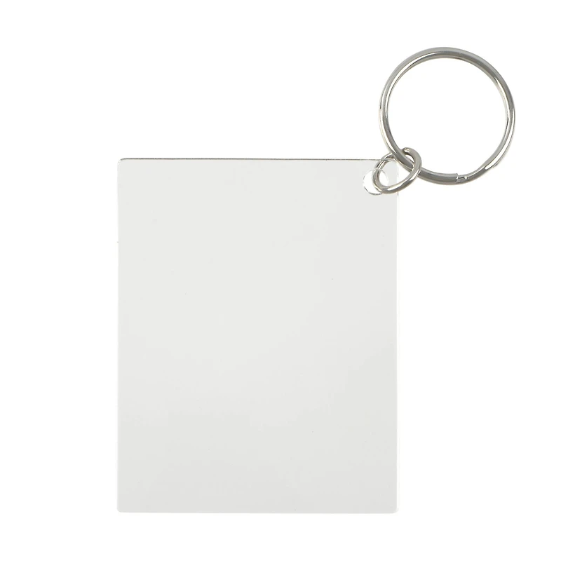 2.5" Rectangle Acrylic Keychains, 6ct. by Make Market®