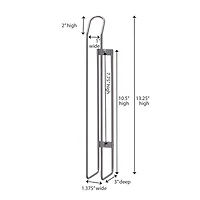Household Essentials 13.4" Mounted Paper Towel Holder