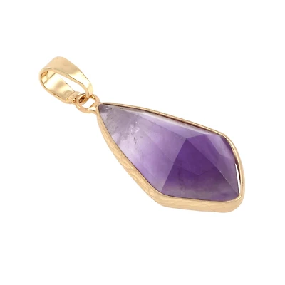 Amethyst Drop Pendant by Bead Landing™