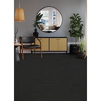 FloorPops Slater Charcoal Peel & Stick Floor Tiles