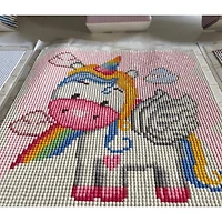 Crafting Spark Rainbow Unicorn Diamond Painting Kit