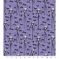 Disney® Nightmare Before Christmas Jack Skellington with Bats Cotton Fabric