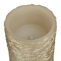 Gold Traditional Flameless Candle Set