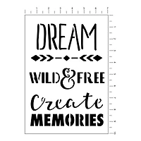 Dream Stencils by Craft Smart®, 7" x 10"