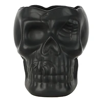 8" Skull Ceramic Decorative Container by Ashland®