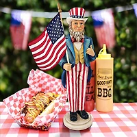 Design Toscano 16" Uncle Sam Yankee Doodle Dandy Statue