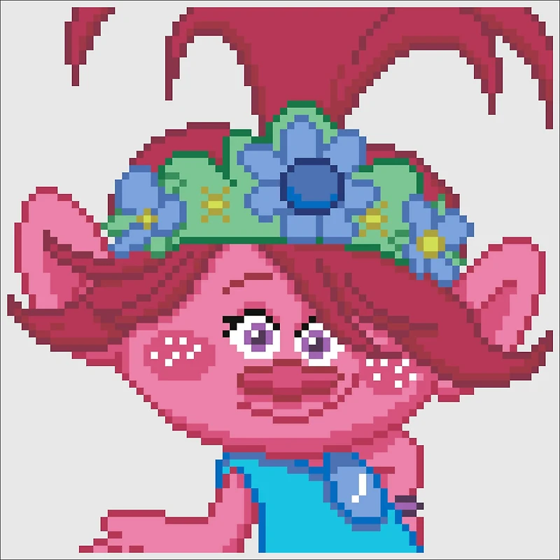 Camelot® Dots Princess Poppy Diamond Painting Kit