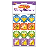 TREND Enterprises® Pizza Praise, Pizza Scent Scratch 'n Sniff Stinky Stickers®, 48 Per Pack, 6 Packs total of 288