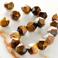 Tiger Eye Faceted Beads by Bead Landing™