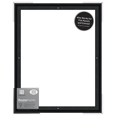 Ampersand® Black Thin Edge 7/8" Deep Floaterframe