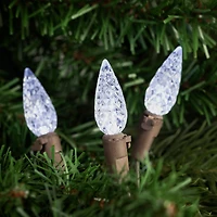 70ct. Pure White LED C6 String Lights
