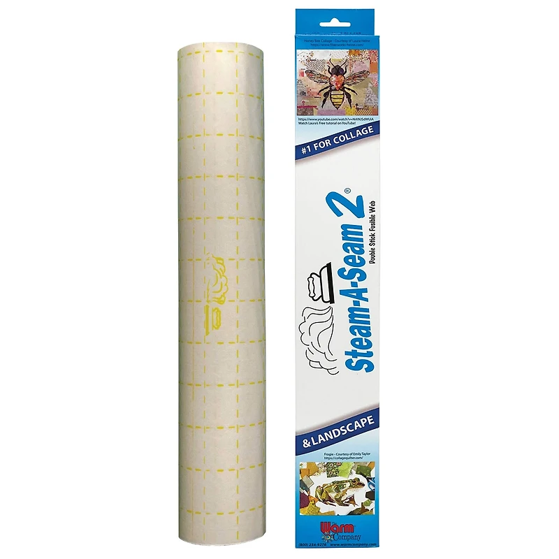 Warm Company® Steam-A-Seam 2® Fusible Web, 18" x 3yd.