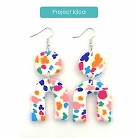 12 Pack: Abstract Floral Oven Bake Polymer Clay by Bead Landing™