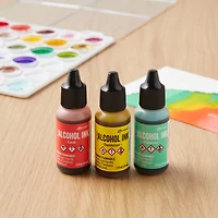 6 Packs: 3 ct. (18 total) Ranger Tim Holtz® Alcohol Ink Kit, Key West