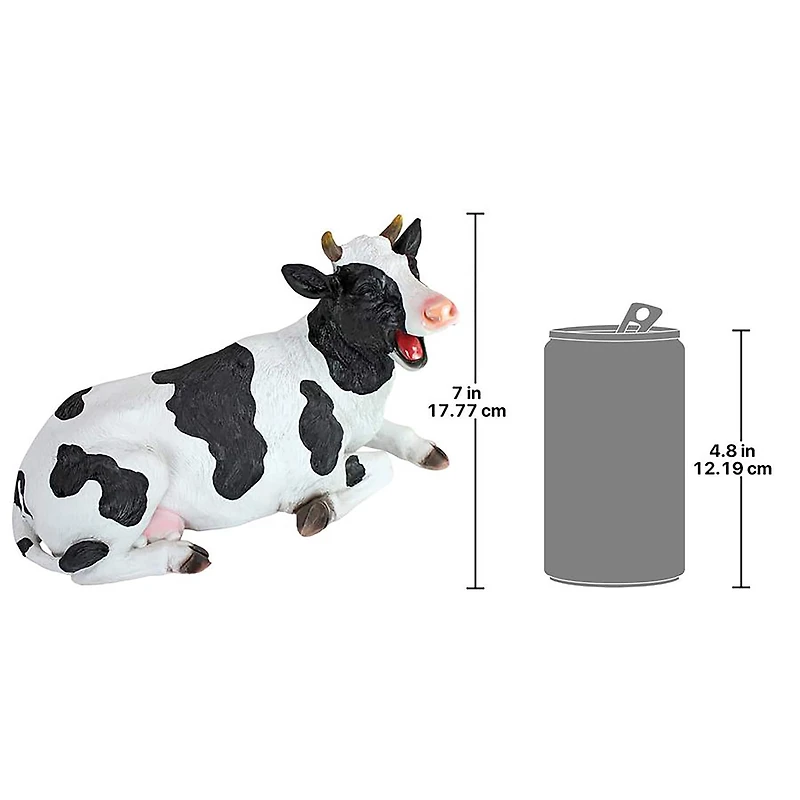 Design Toscano 12" Laughing Cow Statue