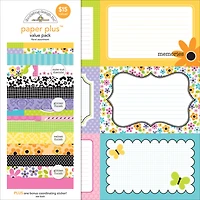 Doodlebug Design Inc.™ Floral 12" x 12" Paper Plus Value Pack, 8 Sheets