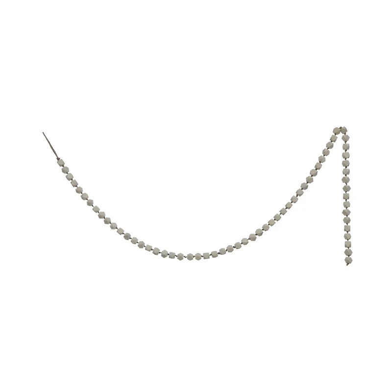 Hello Honey® 6ft. Wood Bead Garland