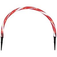 3ct. Candy Cane Arch Outdoor Christmas Pathway Markers