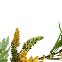 5ft. Orange Peony Artificial Fall Harvest Garland