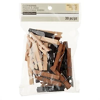 2" Natural Mix Clothespin Embellishments by Recollections™