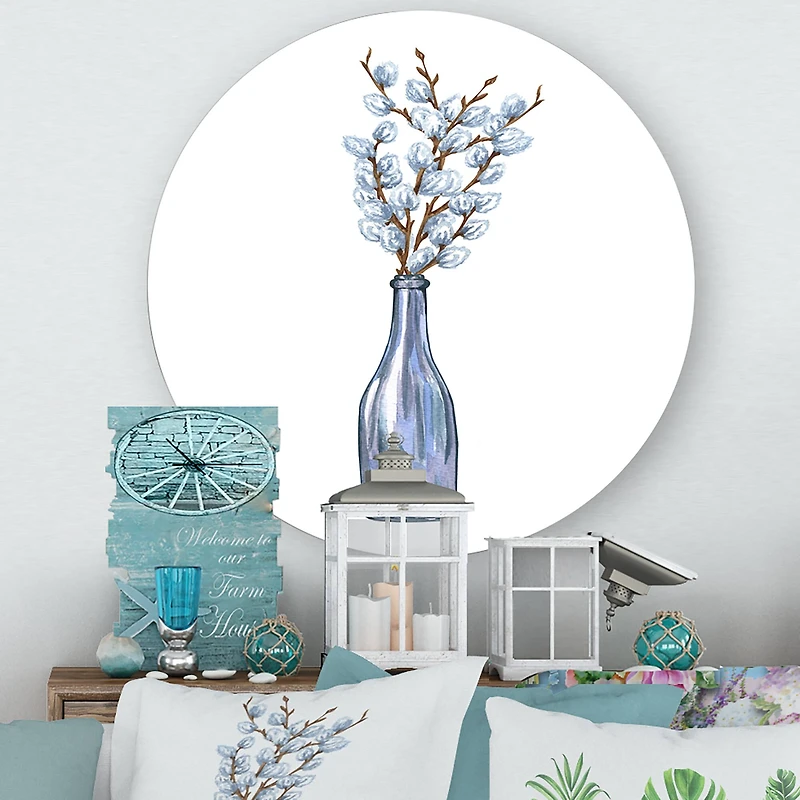 Designart - Bunch of Pussy Willow Twigs II