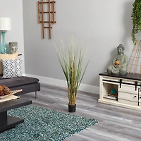 4ft. Potted Grass & Bamboo Plant