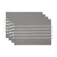 DII® Stripe Tassel Placemats
