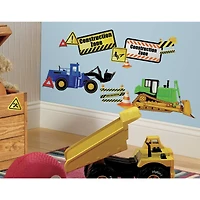 RoomMates Construction Trucks Peel & Stick Wall Decals
