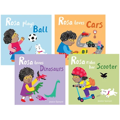 Child's Play Books Rosa Board Books, Set of 4