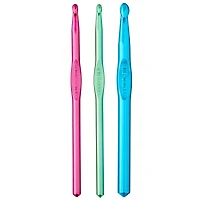 Aluminum Crochet Hook Set by Loops & Threads®, J/K/N