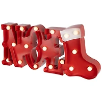 Lighted "Noel" Christmas Decoration - 16"