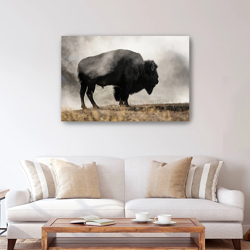 Geyser Basin Canvas Giclee