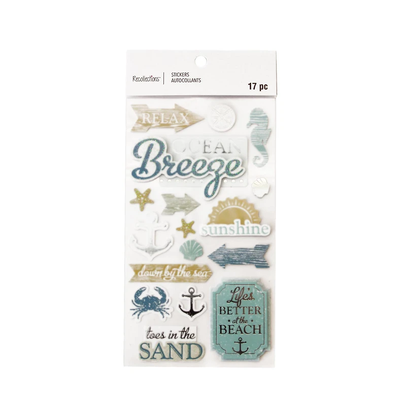 Ocean Breeze Stickers by Recollections™